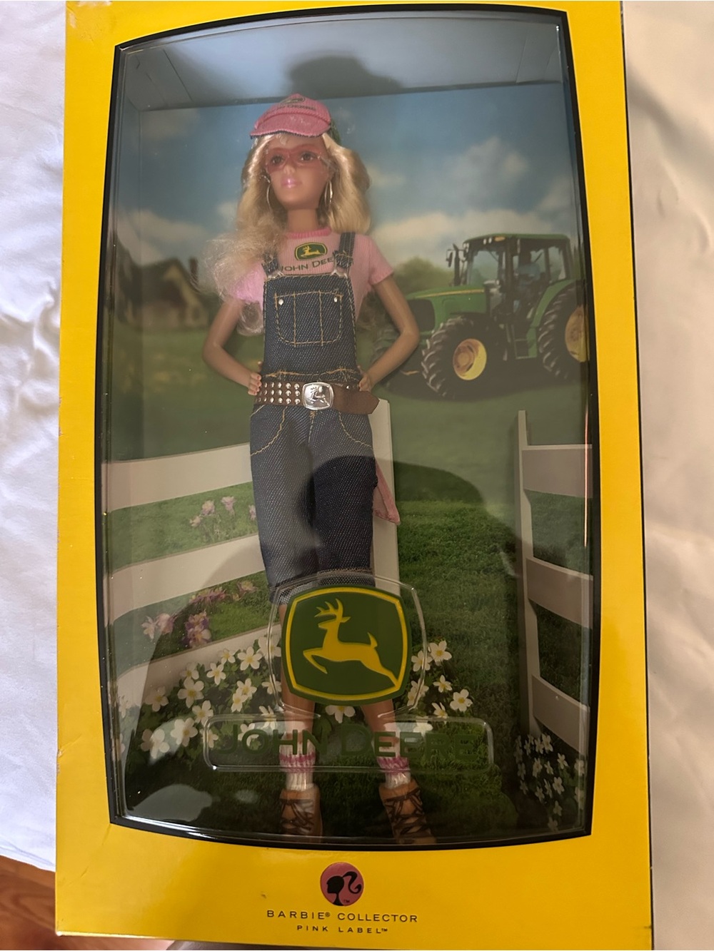 Barbie Pink Label Doll with Pink and White Socks and Brown Boots collectors item